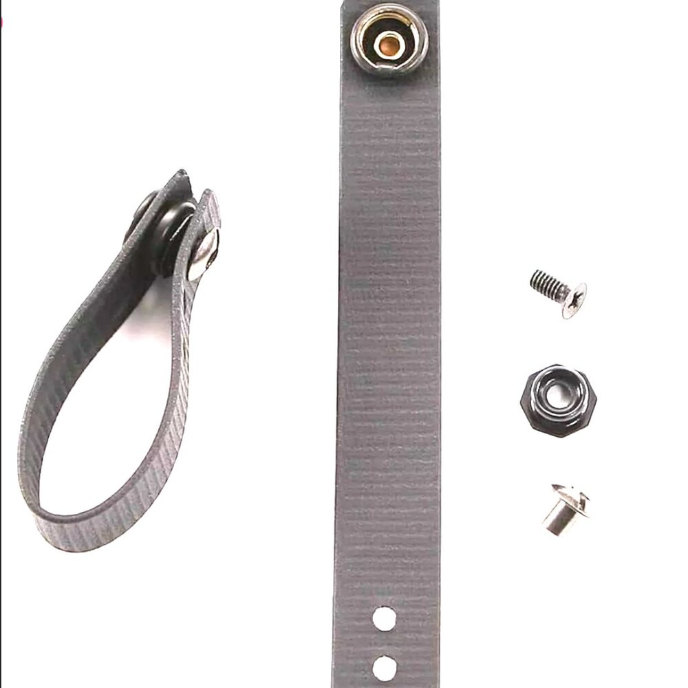 IWB Soft Belt Loops - W/Heavy Duty Rubberized Nylon Pull-The-Dot Security Snaps